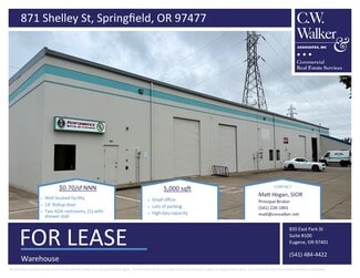 Springfield, OR Industrial - 869-875 Shelley St