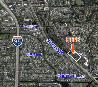 Palm Beach Gardens, FL Commercial Land - 9840 FL A1A Alt