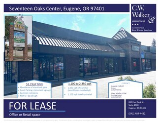 Eugene, OR Office/Retail, Retail - 36 E 17th Ave