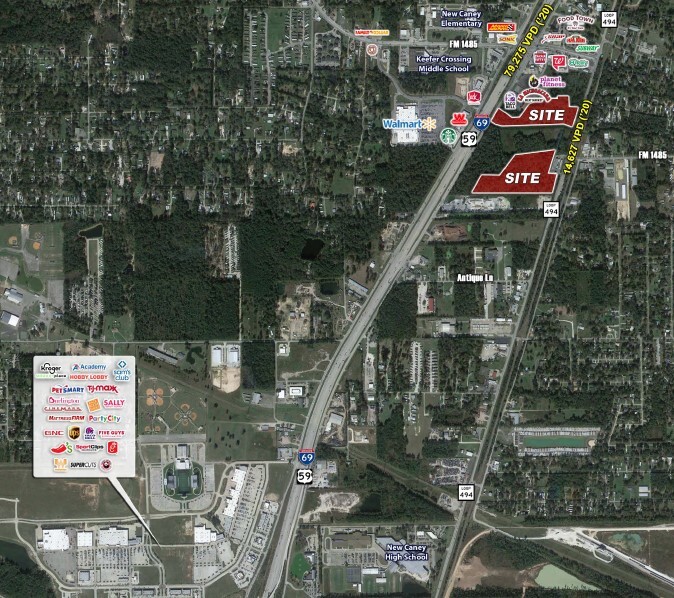 US 59 & Loop 494, New Caney, TX for Sale