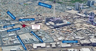 Las Vegas, NV Commercial Land - 90 W Oakey Blvd
