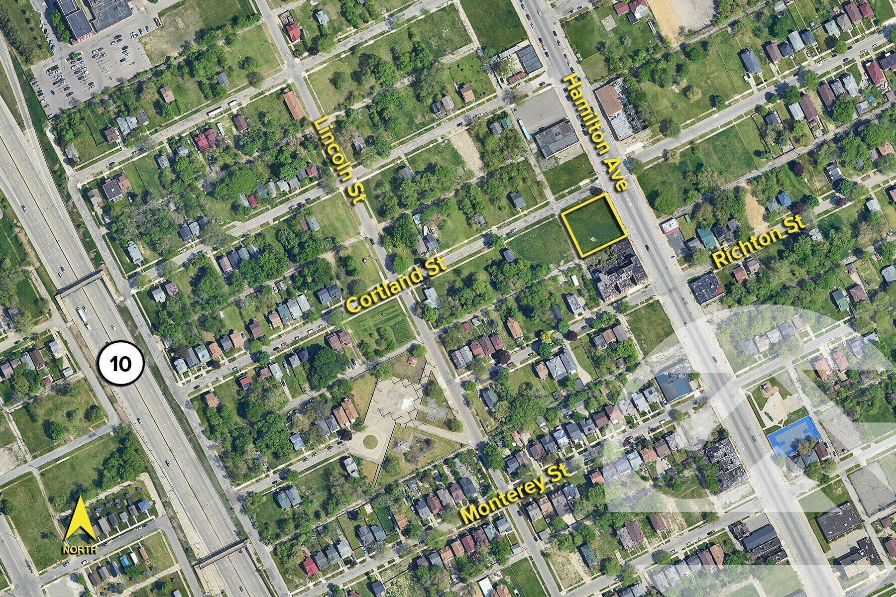 12245 Hamilton Ave, Highland Park, MI for Sale