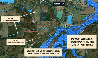 Weleetka, OK Industrial - 116175 US 75 hwy