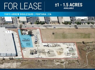 Fontana, CA Industrial Land - 15815 Arrow Blvd