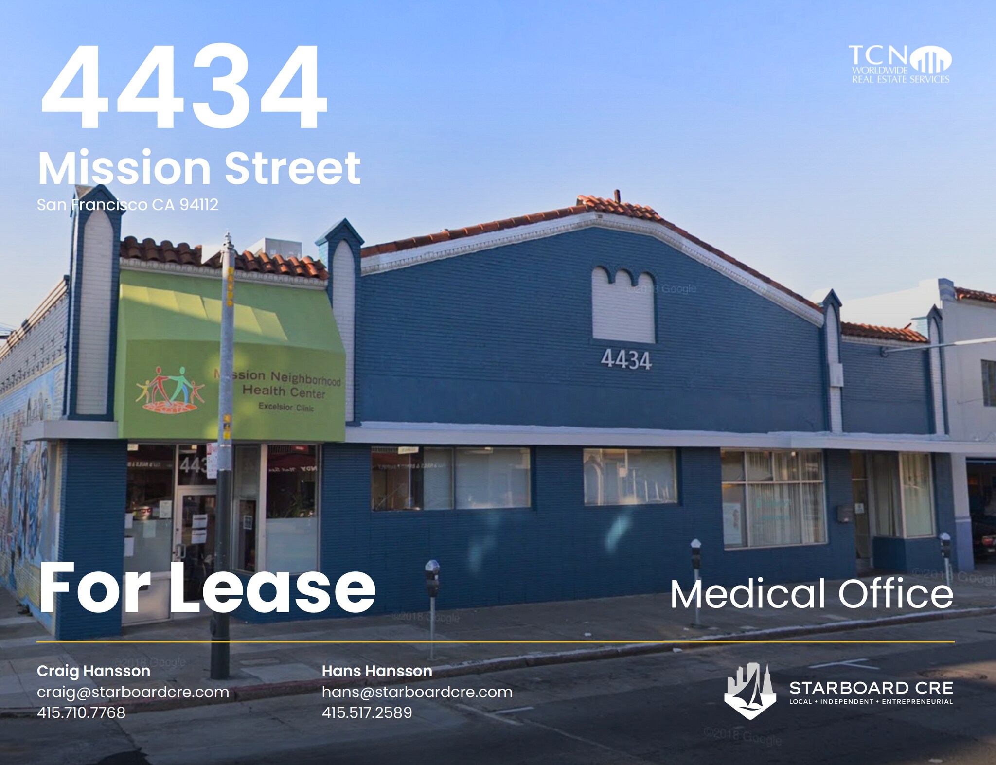 4430-4434 Mission St, San Francisco, CA for Rent