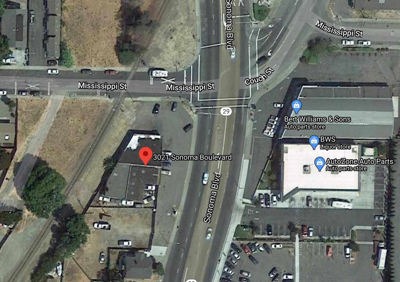 3021 Sonoma Blvd Vallejo, CA 94590 Land Property for Lease on