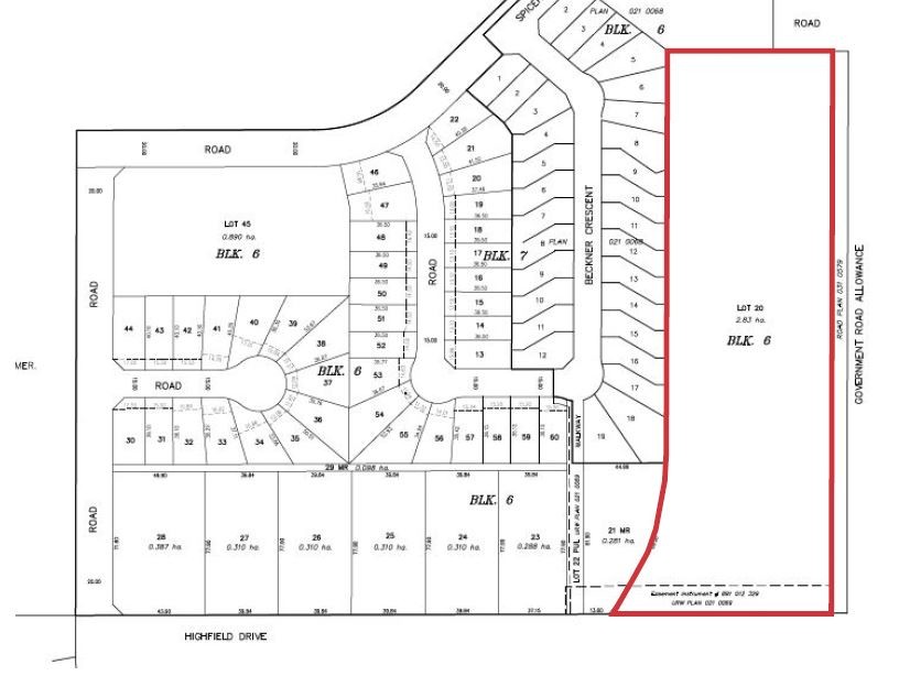TBD 2A Hwy, Carstairs, AB for Sale