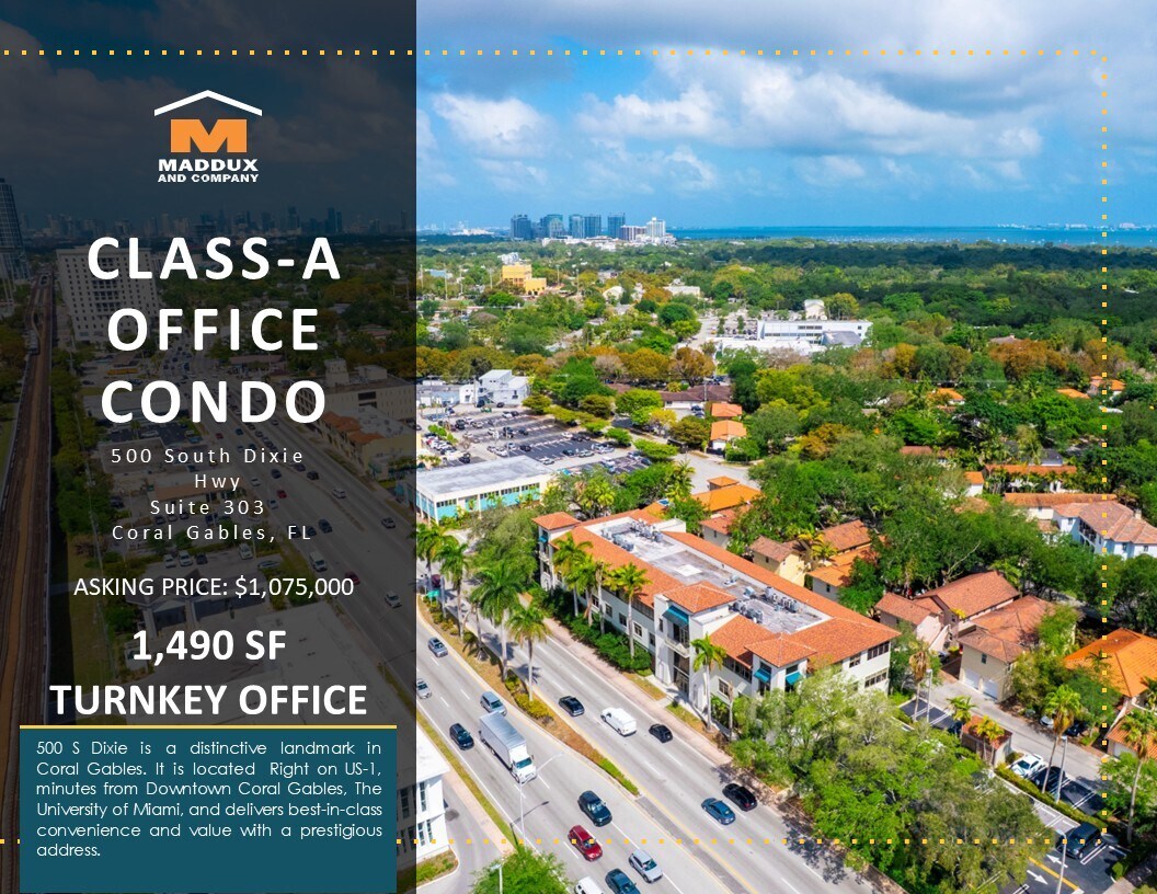 500 S Dixie Hwy, Coral Gables, FL for Sale