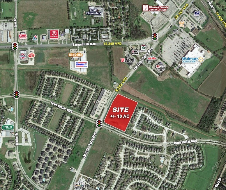 FM 2218 & Town Center Blvd, Rosenberg, TX for Sale