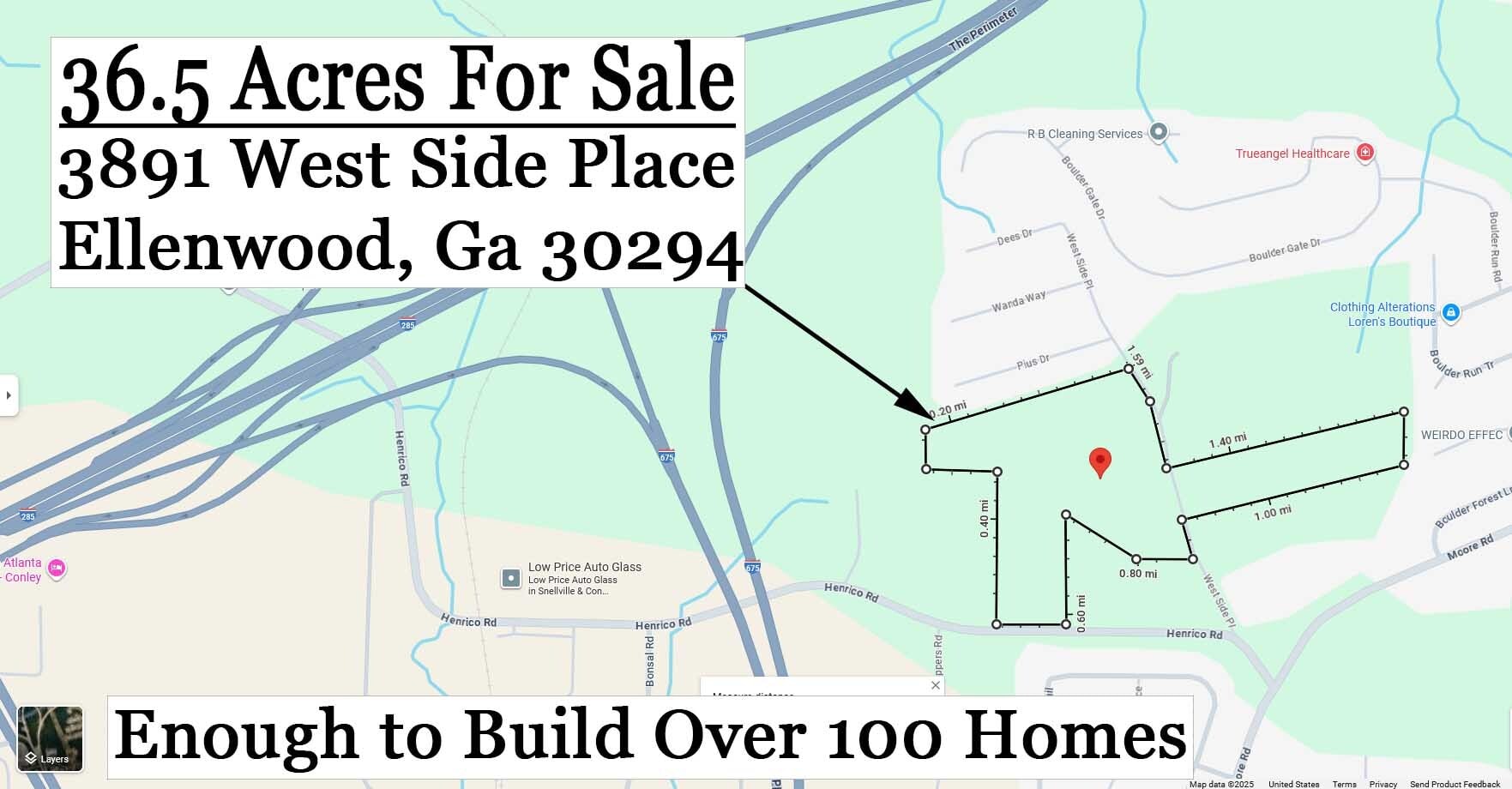 3891 W Side Pl, Ellenwood, GA for Sale