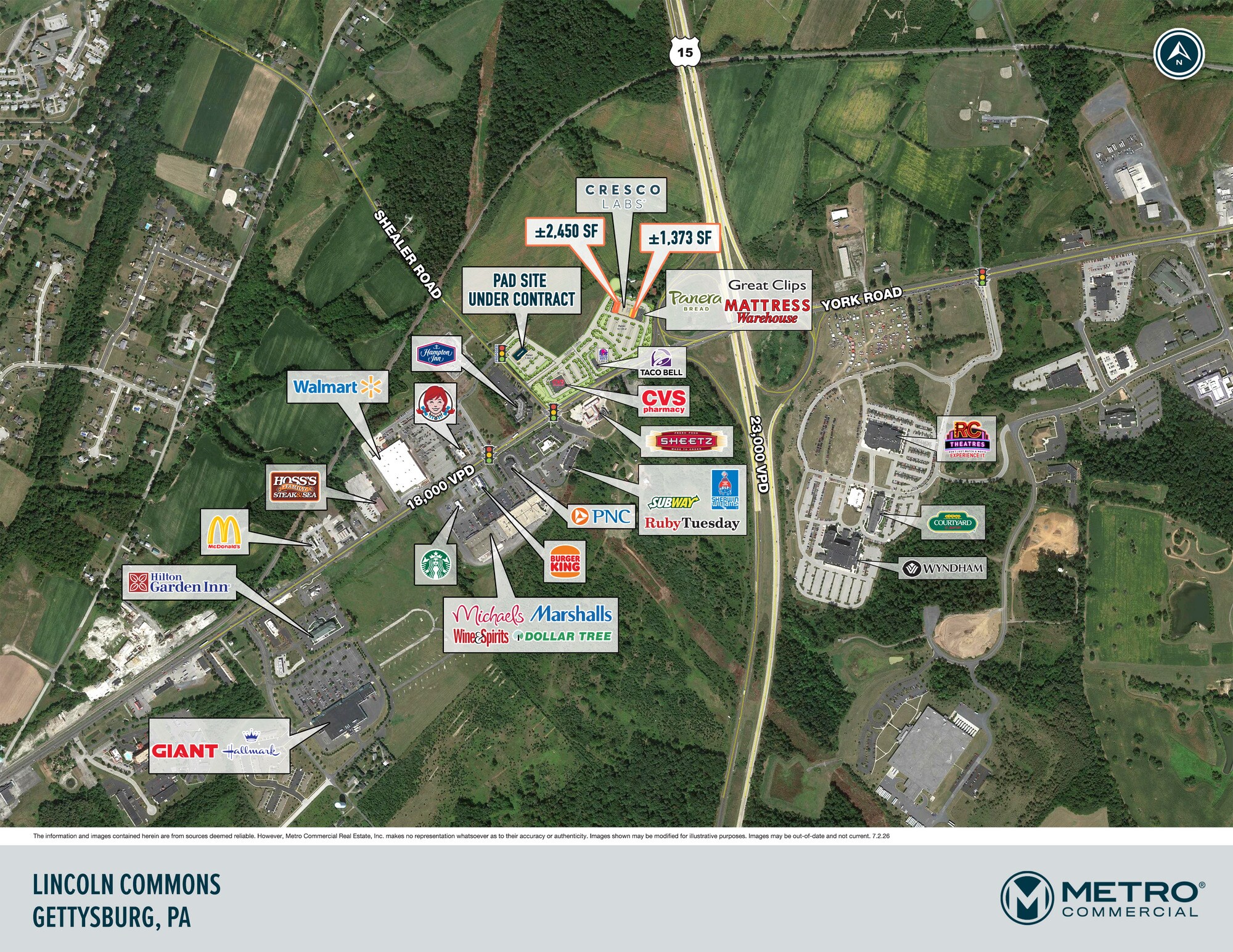 1380 York Rd, Gettysburg, PA for Rent