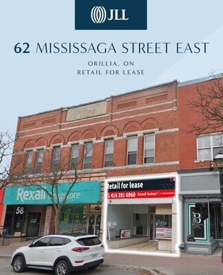 Orillia, ON Retail - 62 Mississaga St E