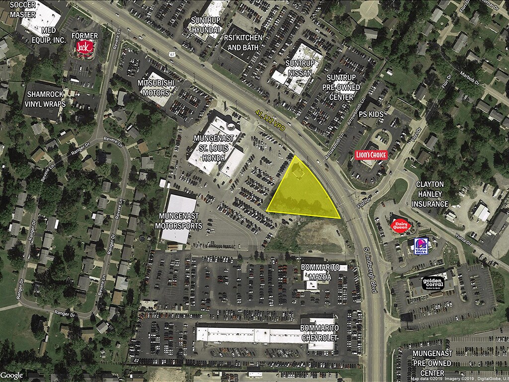 6019 S Lindbergh Blvd Saint Louis, MO 63123 Land Property for Lease