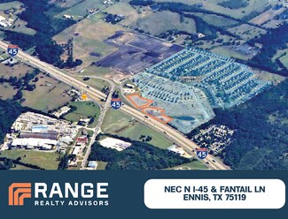 Ennis, TX Commercial Land - Fantail Lane @ I-45