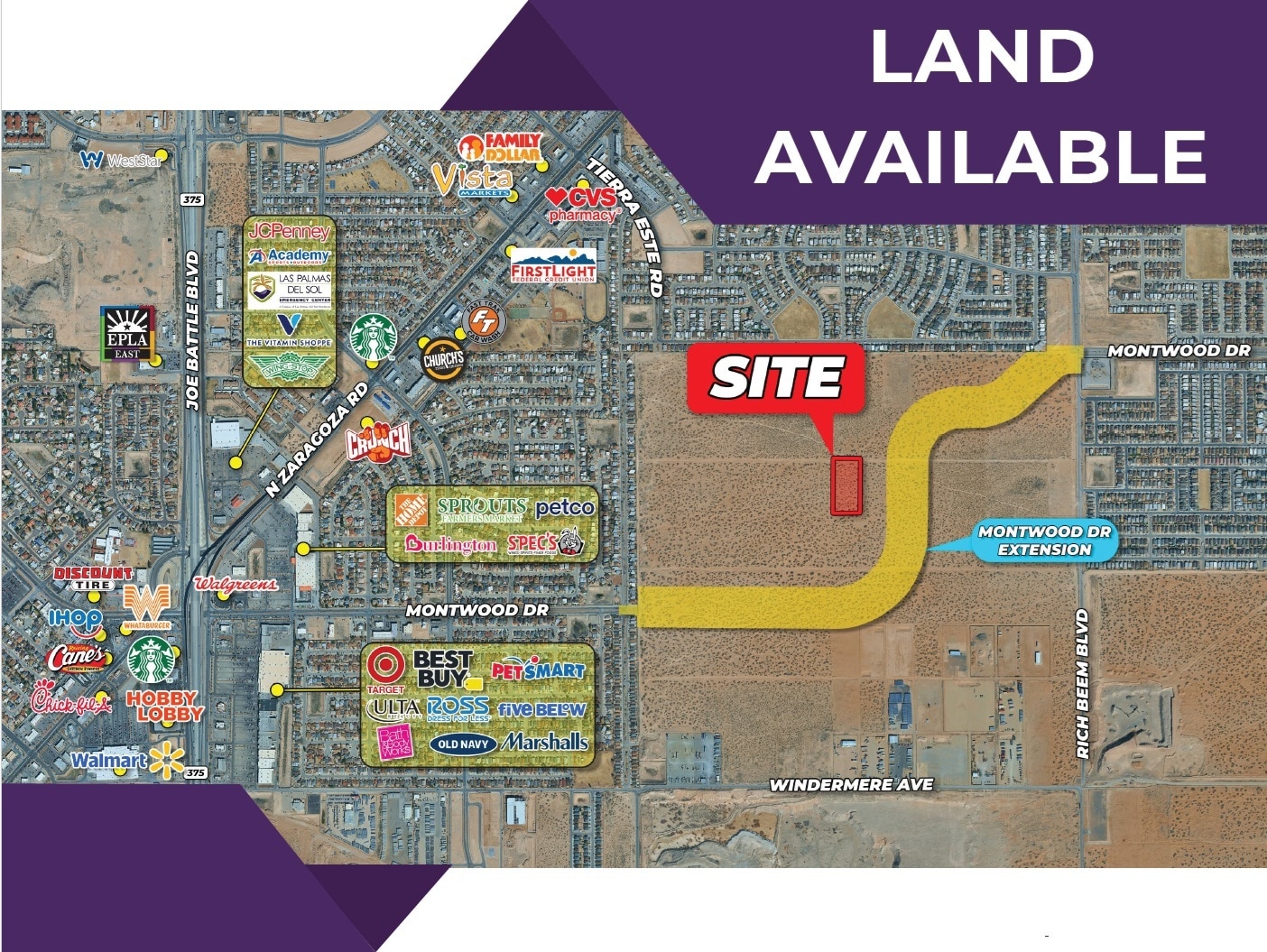 Montwood Drive and Windermere, El Paso, TX for Sale