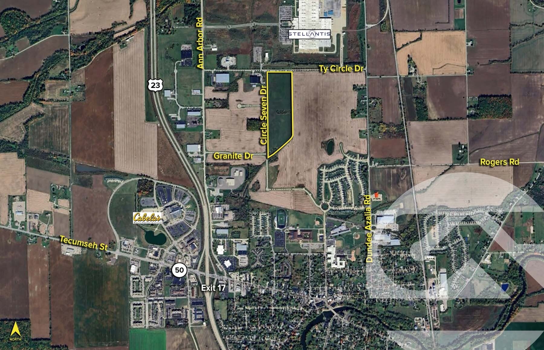 Circle Seven, Ty Cir, Dundee, MI for Sale