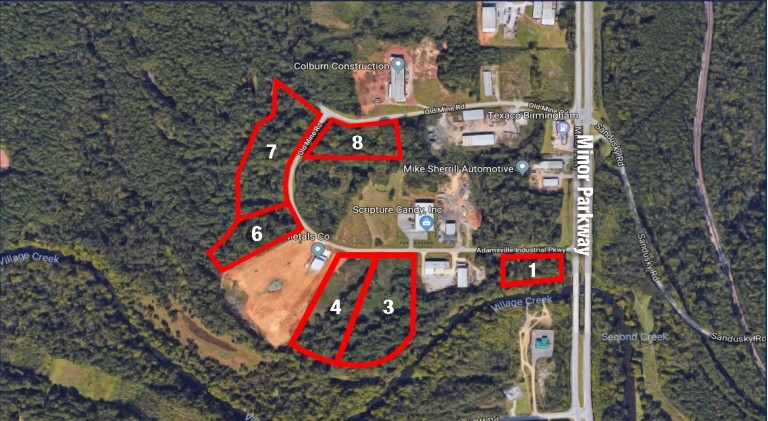 Adamsville Industrial Pky, Adamsville, AL for Sale