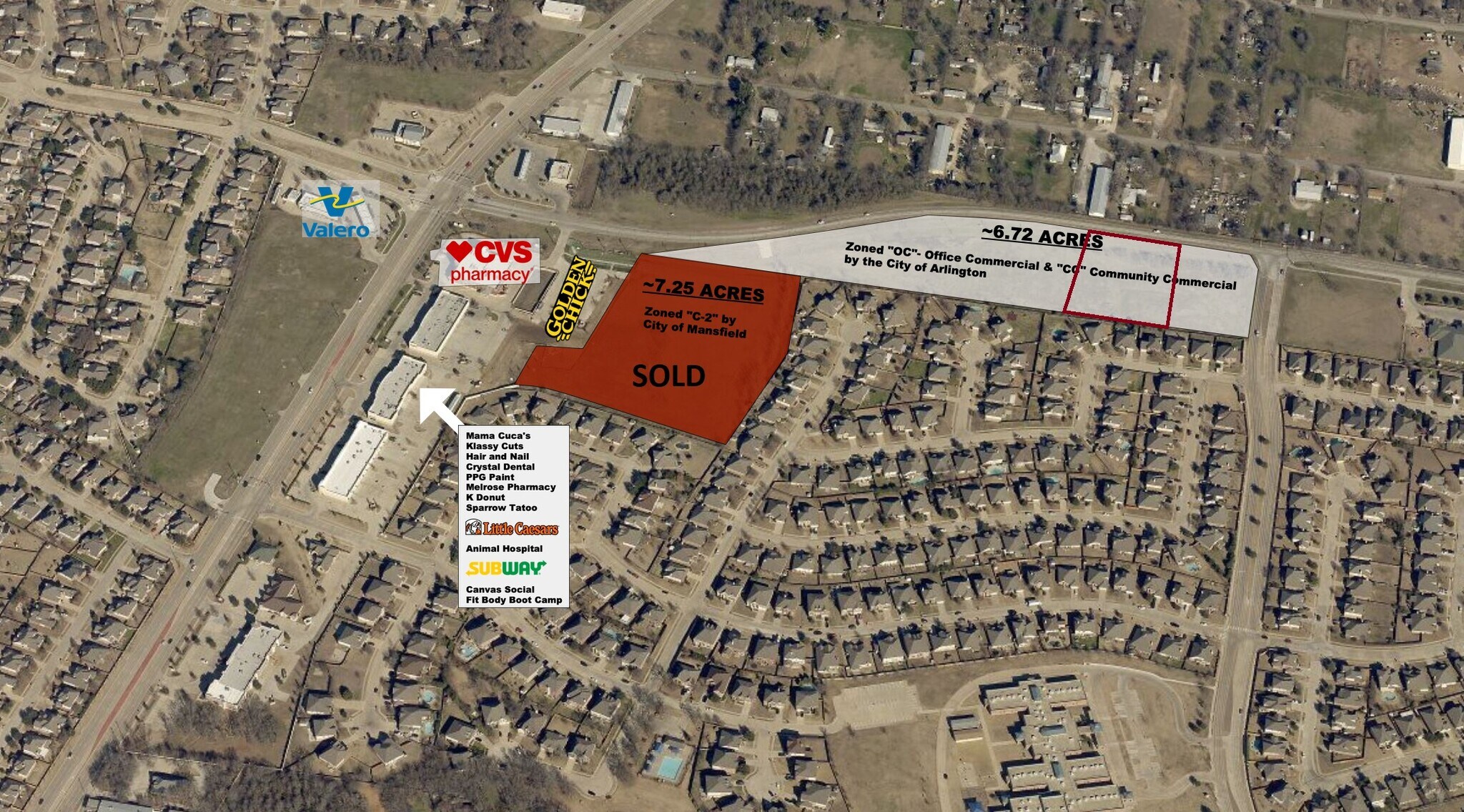 1200 W Turner Warnell Rd, Arlington, TX for Sale