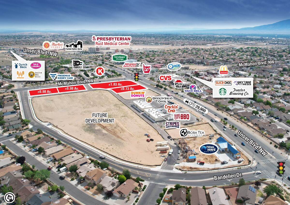 Unser Blvd @ McMahon Boulevard, Albuquerque, NM for Sale