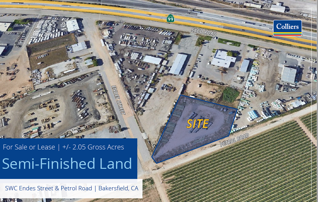 Swc Endes Street & Petrol Rd, Bakersfield, CA for Sale