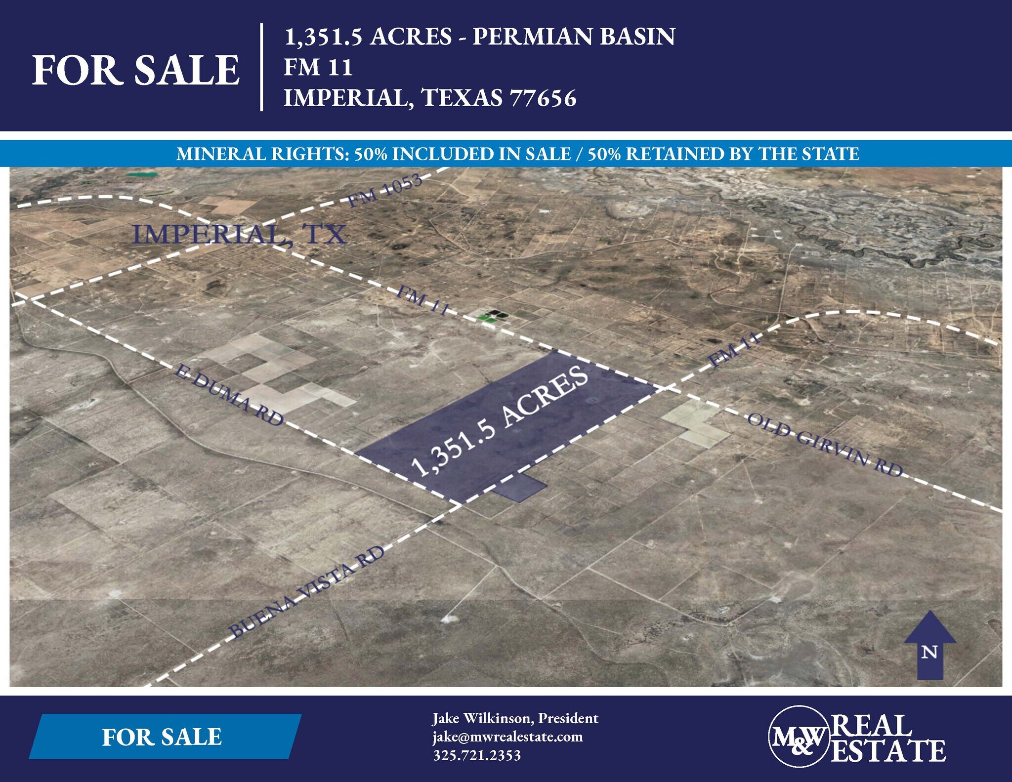 FM 11, Imperial, TX for Sale