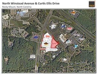 Rocky Mount, NC Commercial Land - Winstead Avenue & Curtis Ellis Drive