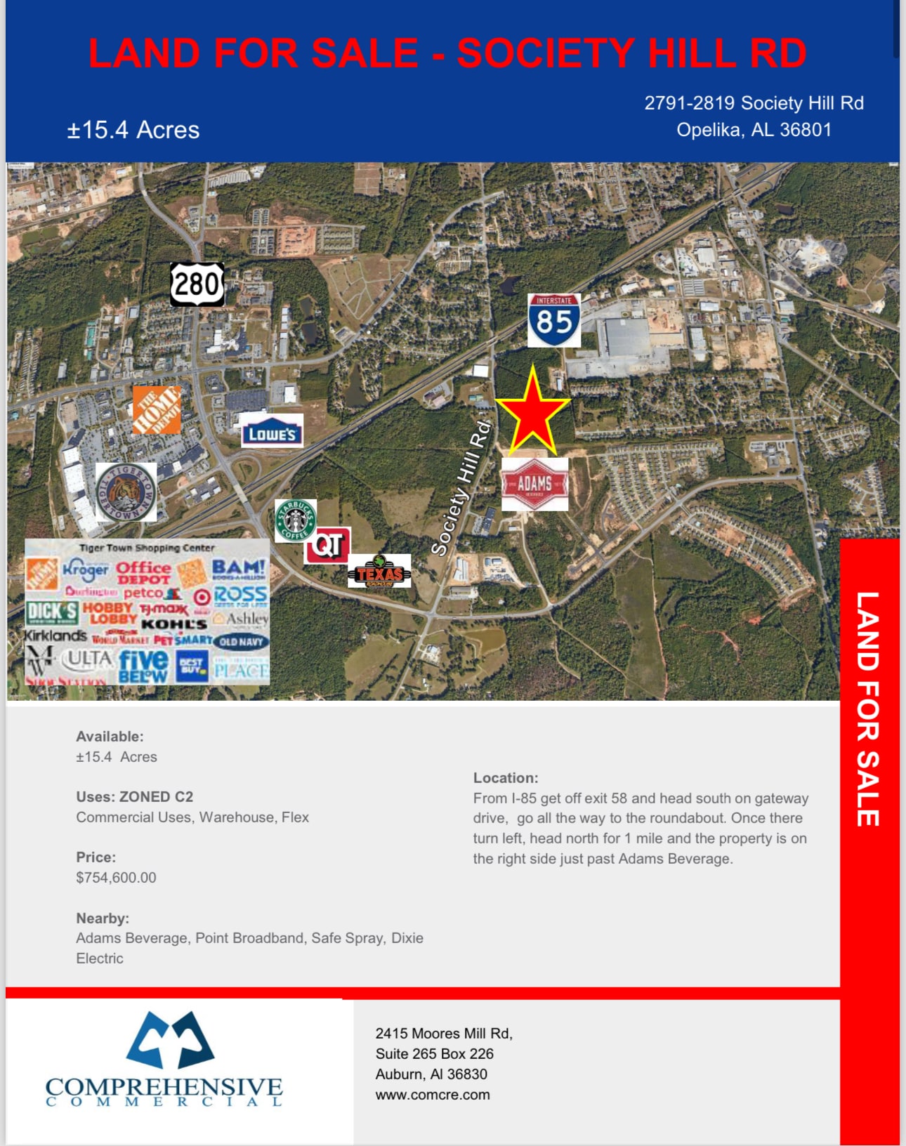 2701 Society Hill Rd, Opelika, AL for Sale