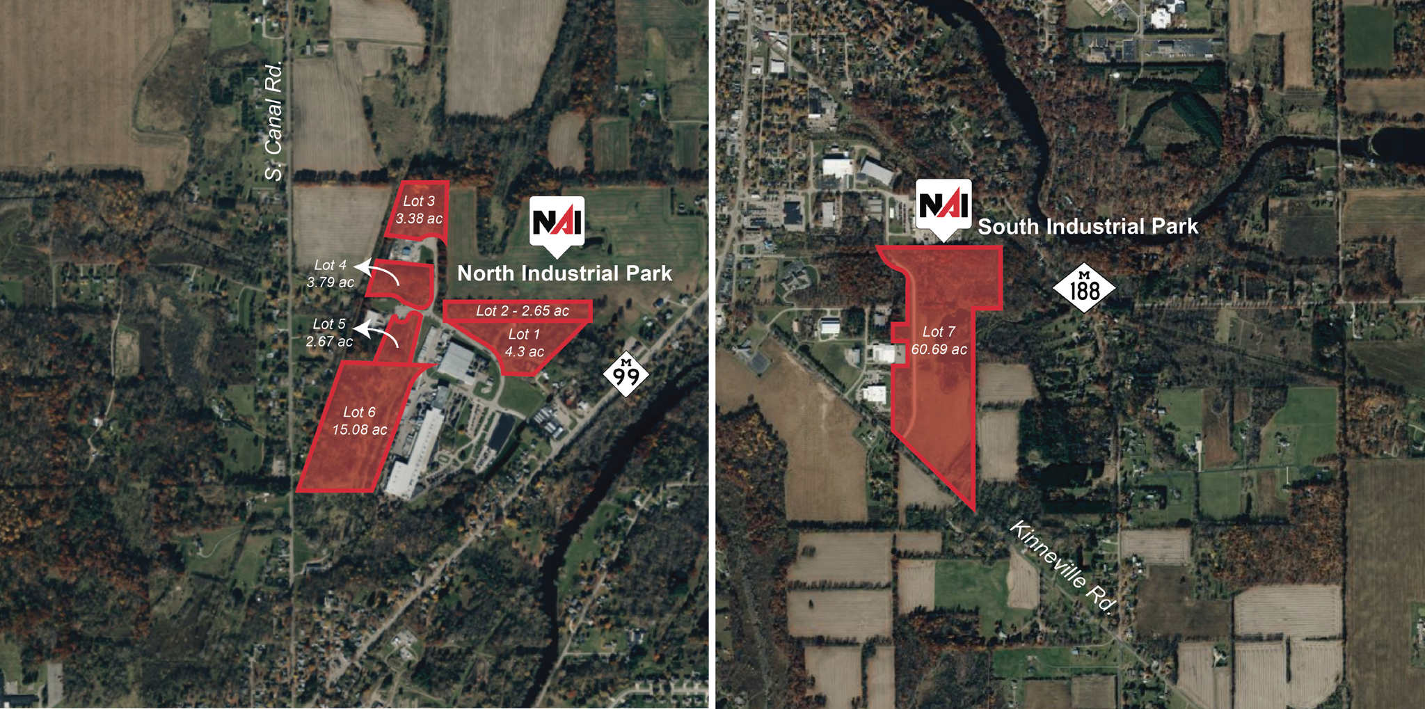 Eaton Rapids Industrial Parks, Eaton Rapids, MI for Sale