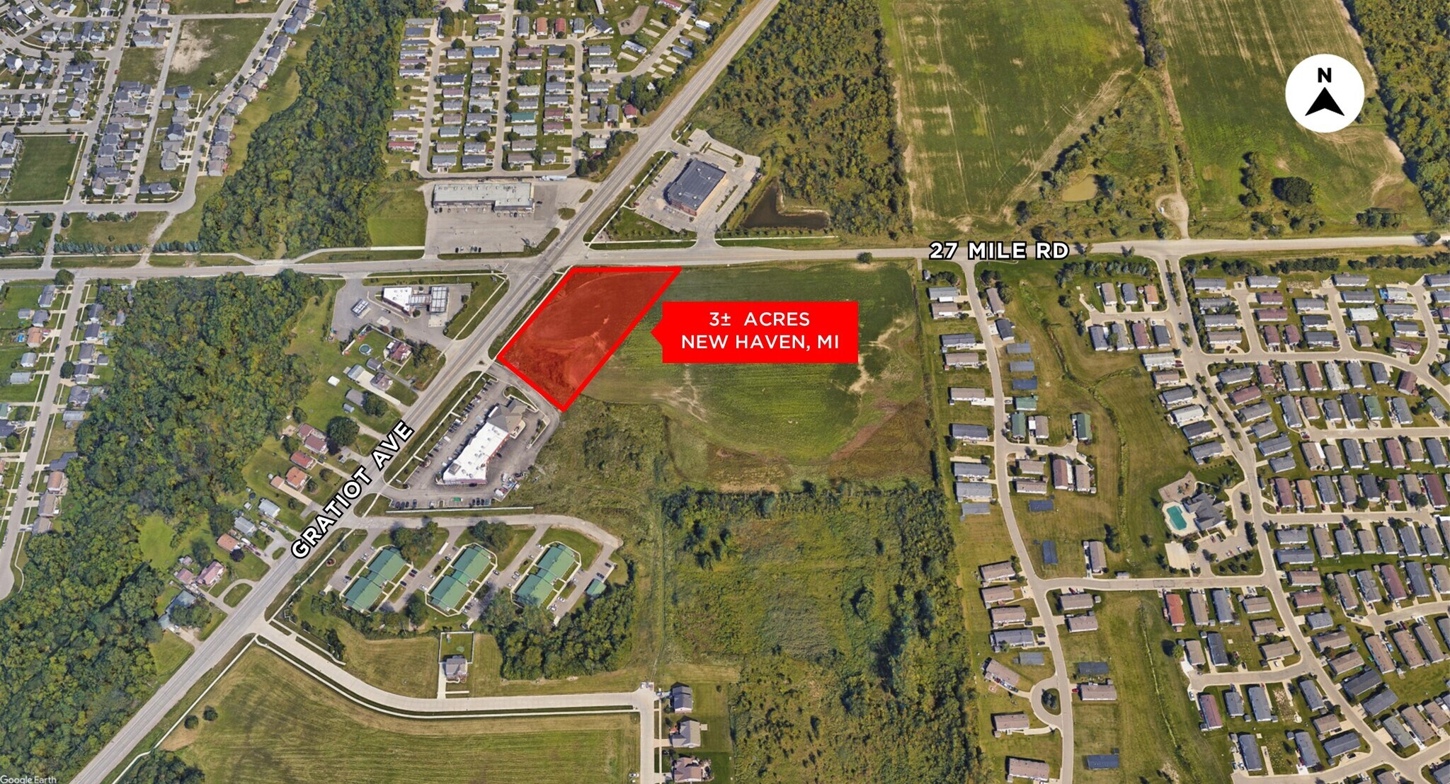 SEC Gratiot Ave & 27 Mile Rd, New Haven, MI for Sale