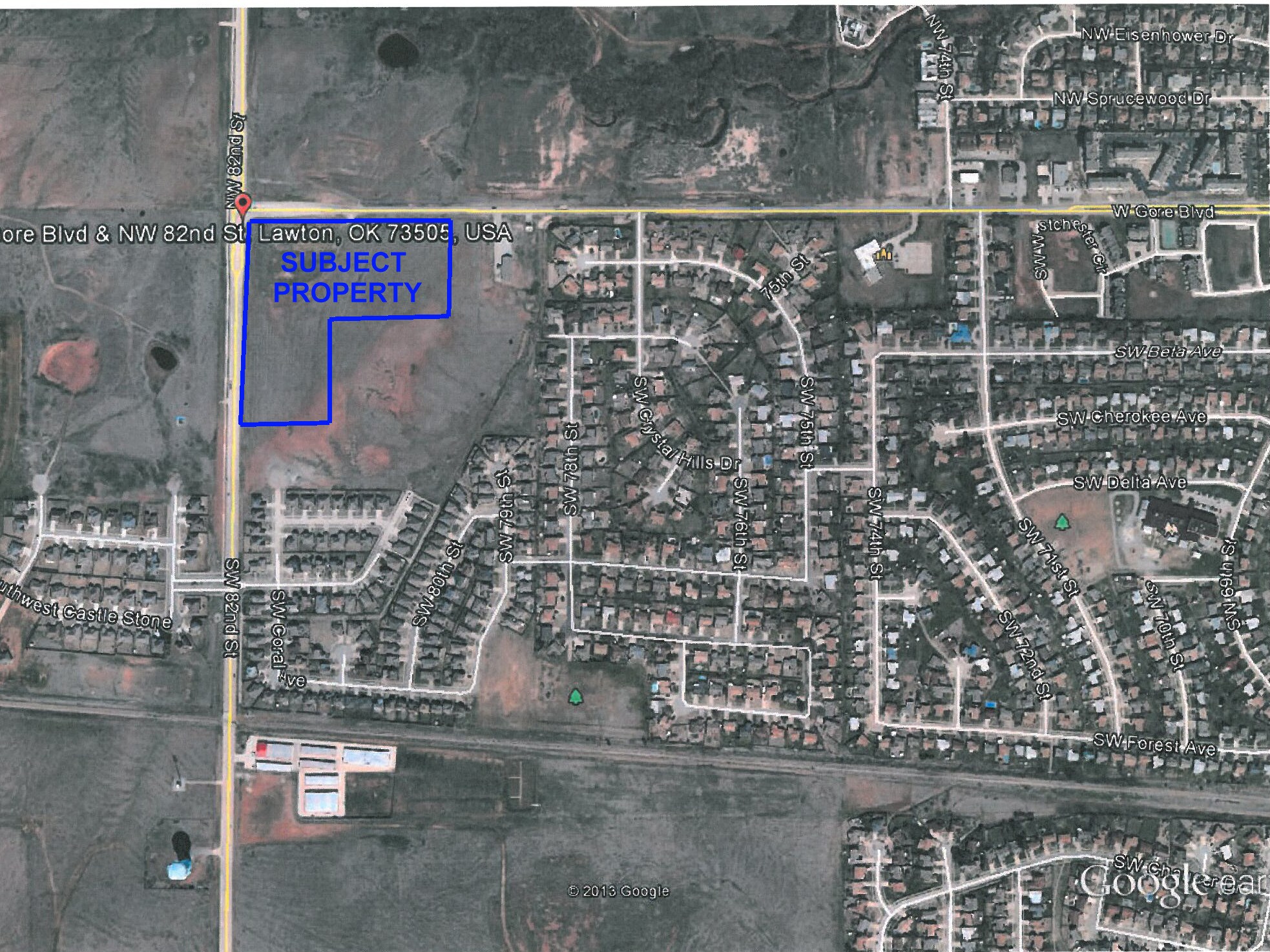 SW 82nd & Gore Blvd, Lawton, OK for Sale