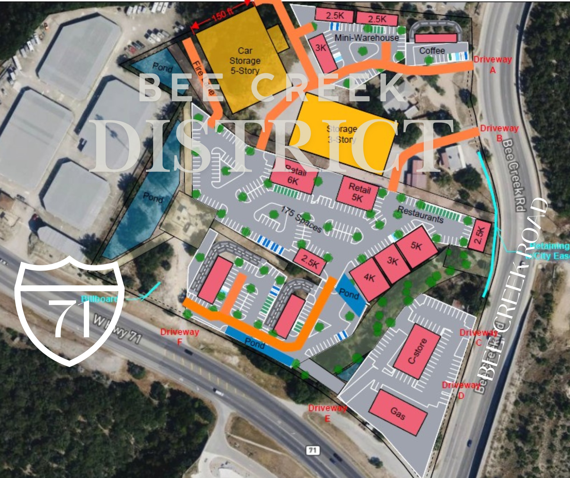 State Highway 71 Hwy @ Bee Creek Road, Lakeway, TX for Sale