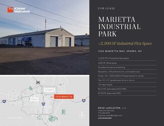 Sparks, NV Industrial - 1050-1080 Marietta Way