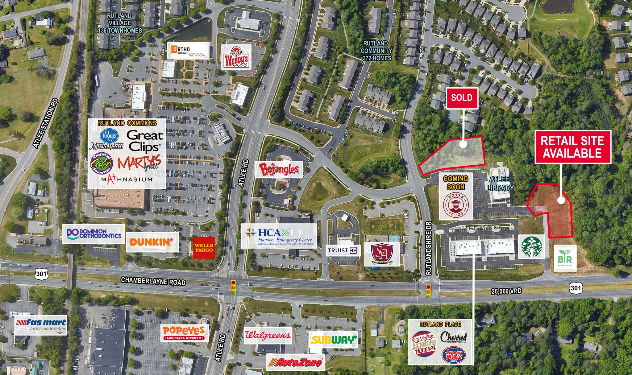 US 301 Rt, Mechanicsville, VA for Sale