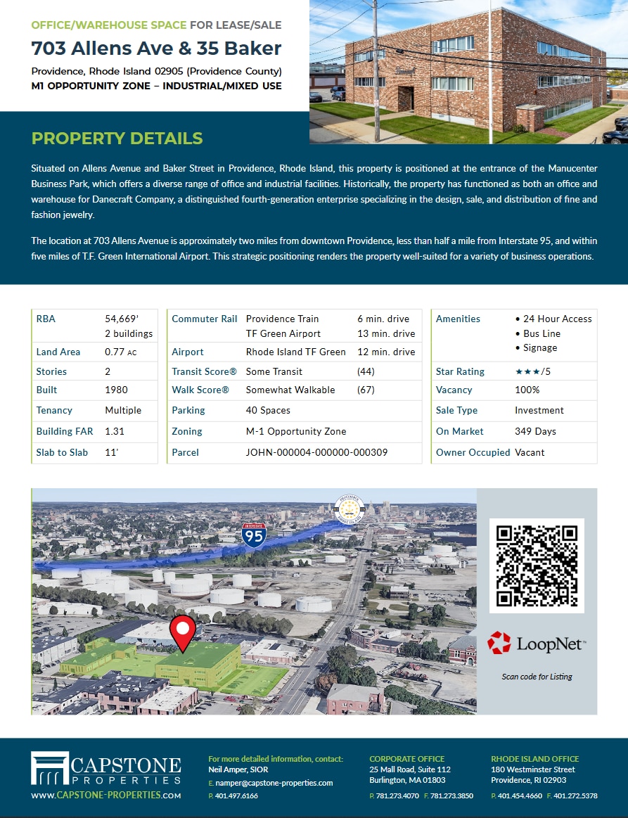 , Providence, RI for Sale