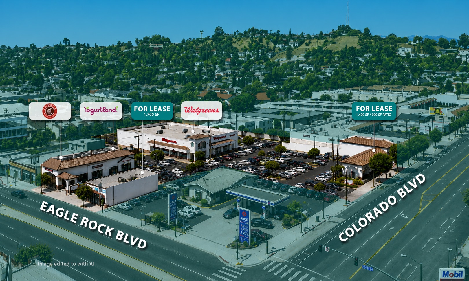 5045-5053 Eagle Rock Blvd, Los Angeles, CA for Rent