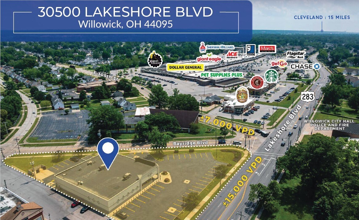 30500 Lake Shore Blvd, Willowick, OH for Rent