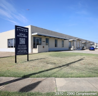 Dallas, TX Industrial - 2970-2990 Congressman Ln