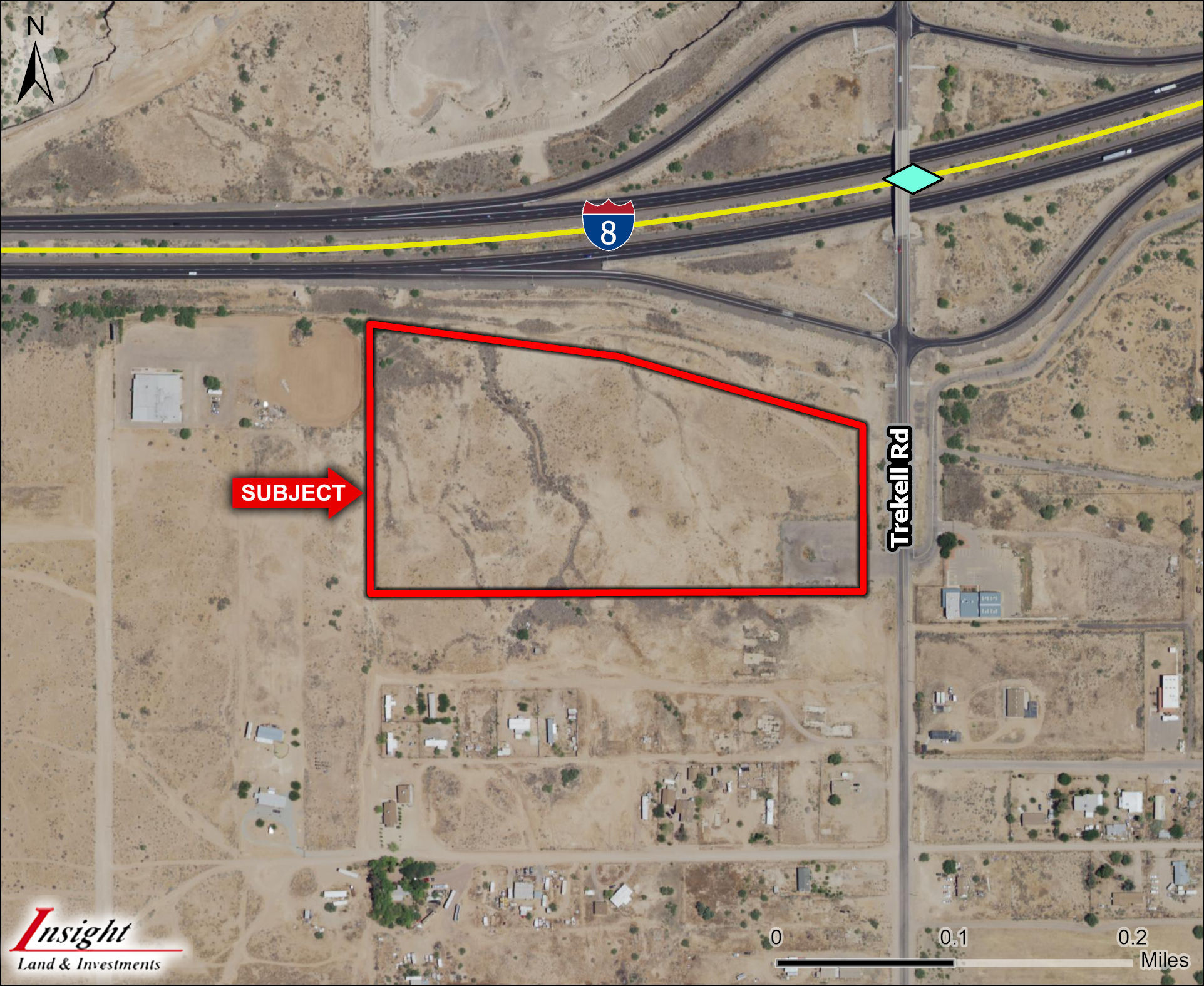 S Trekell Rd @ I-8, Casa Grande, AZ for Sale