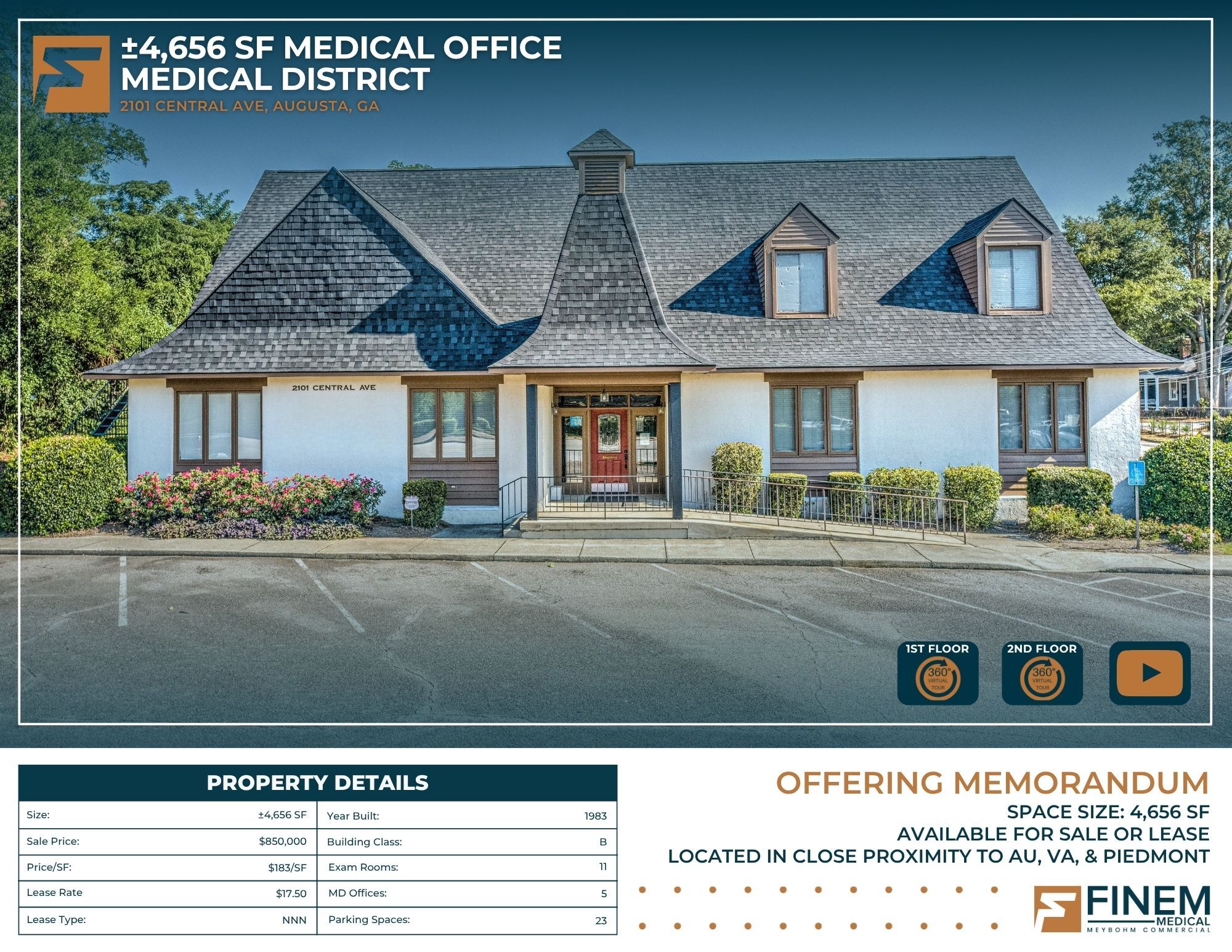 2101 Central Ave, Augusta, GA for Sale