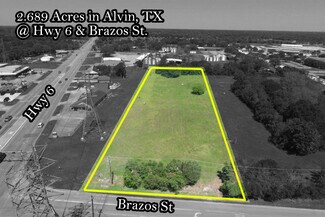 Alvin, TX Commercial Land - 1225 Brazos St Alvin, TX Commercial Land - 1225 Brazos St