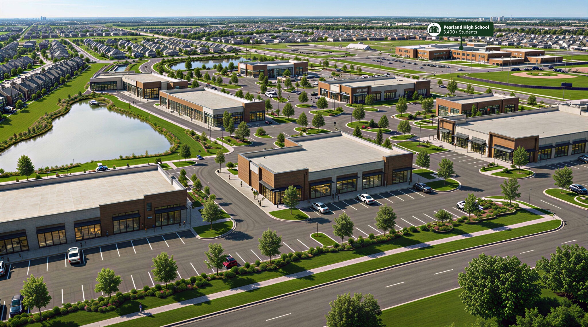 NWC of Bailey Road and Highway 35, Pearland, TX for Rent