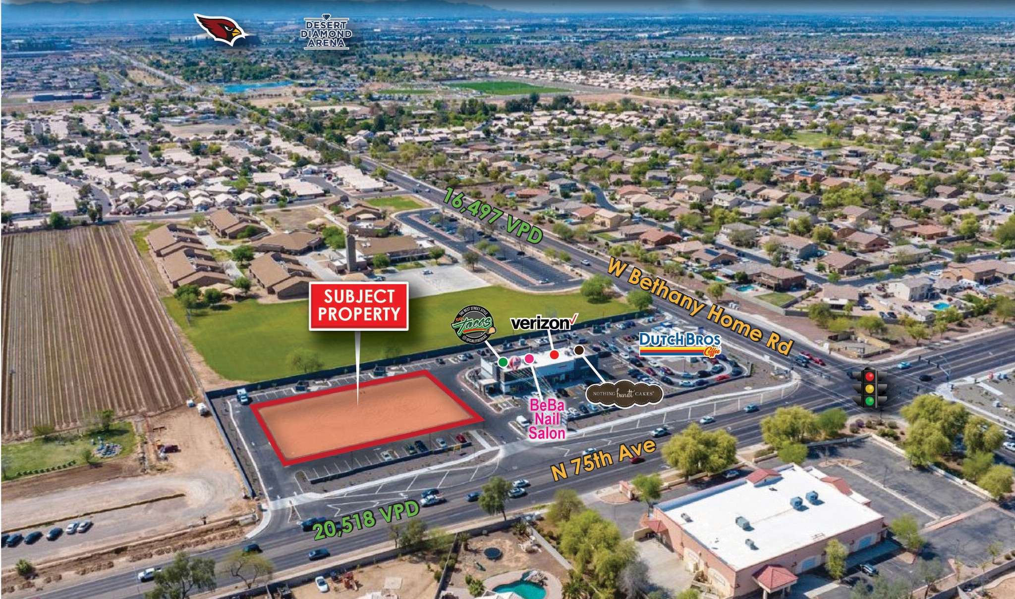 W Bethany Home Rd @ 75th Ave, Glendale, AZ for Rent