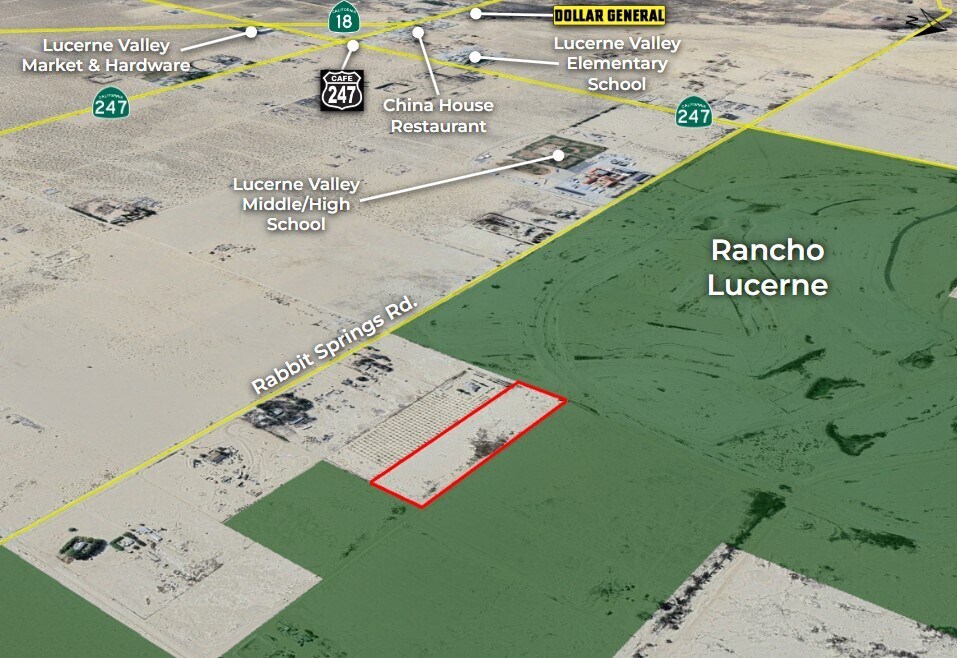 0 Meridian Rd, Lucerne Valley, CA for Sale