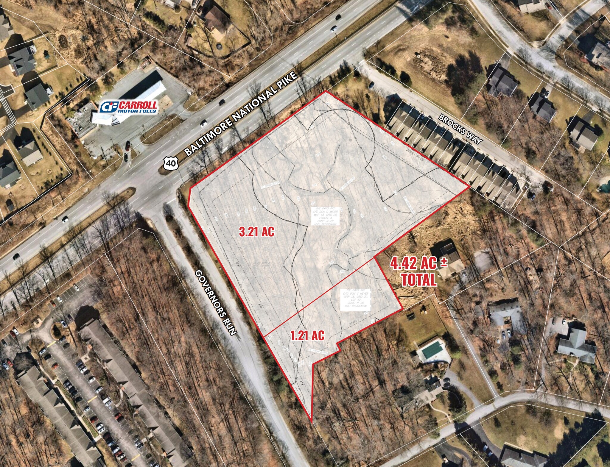 Governors Run & Baltimore National Pike, Ellicott City, MD for Sale