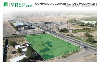 San Elizario, TX Commercial Land - 13300 Socorro Rd