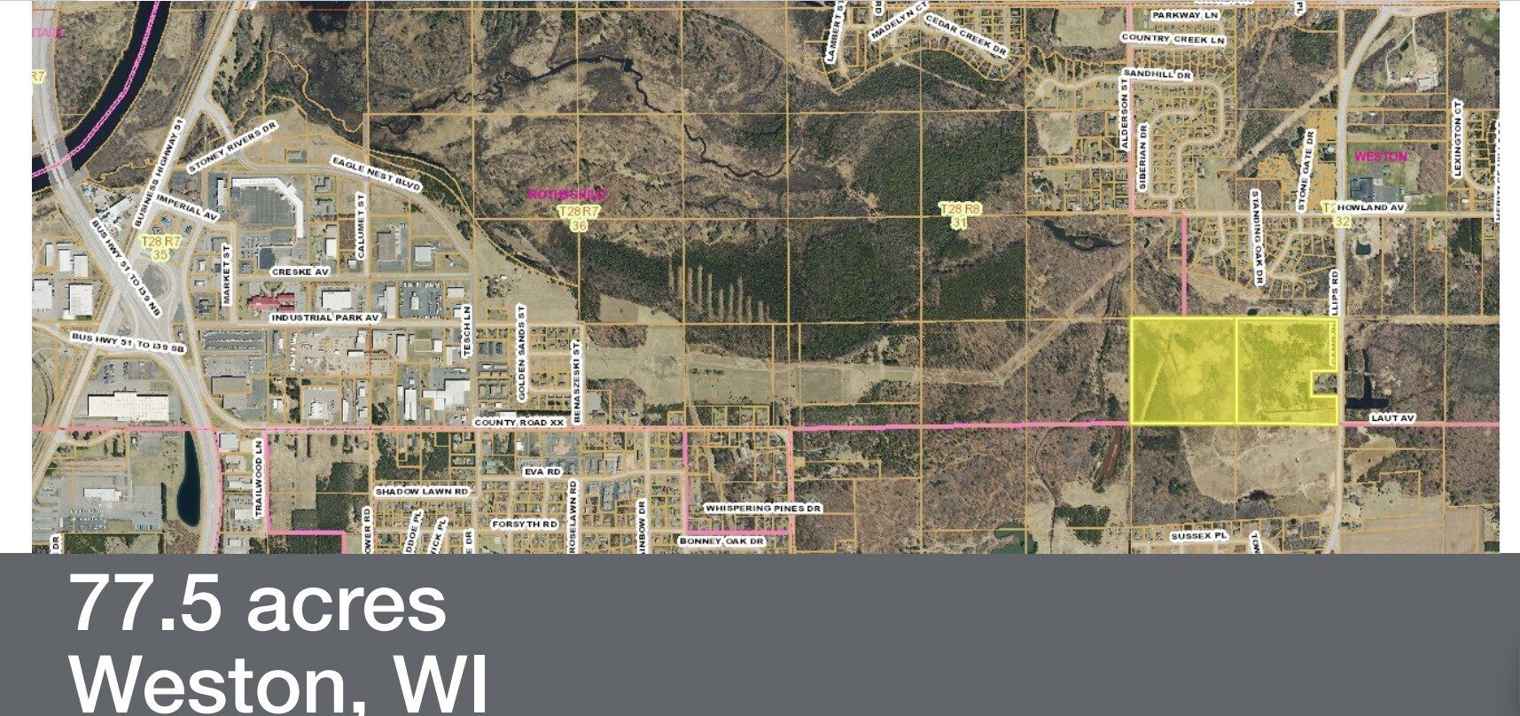 Camp Phillips Rd, Mosinee, WI for Sale