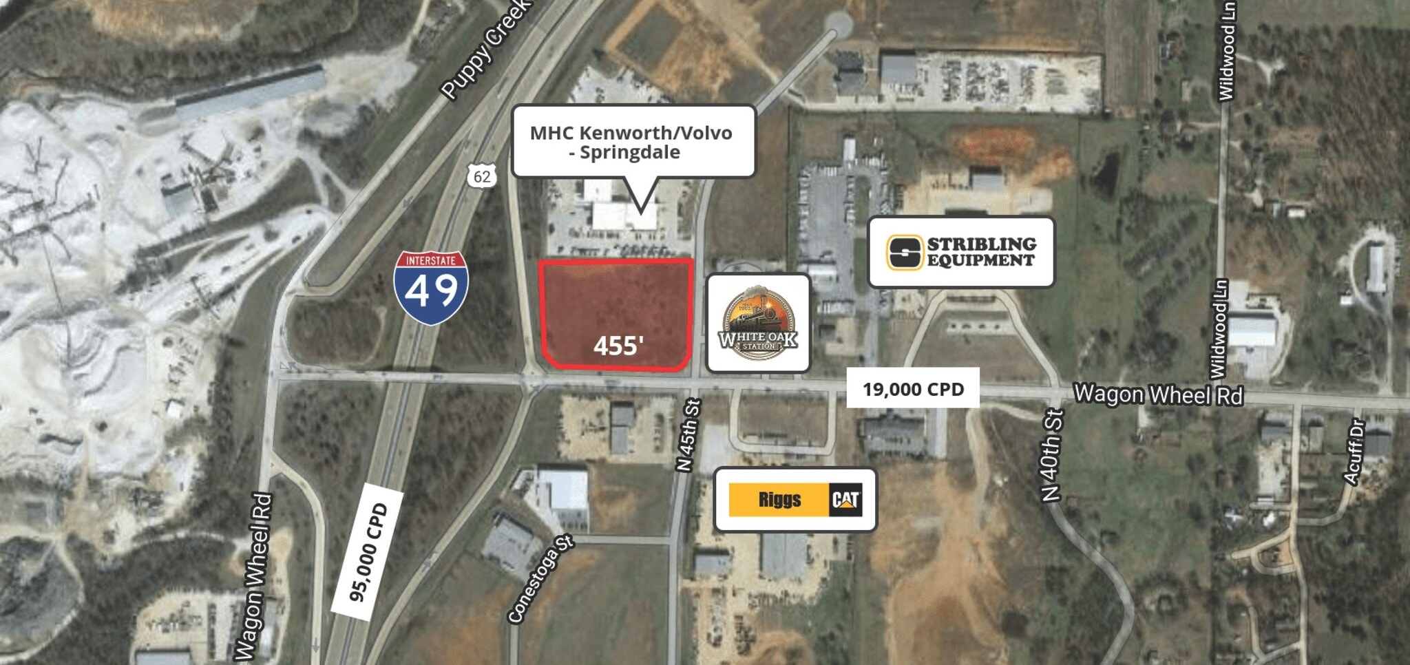 45th & Wagon Wheel Rd, Springdale, AR for Sale