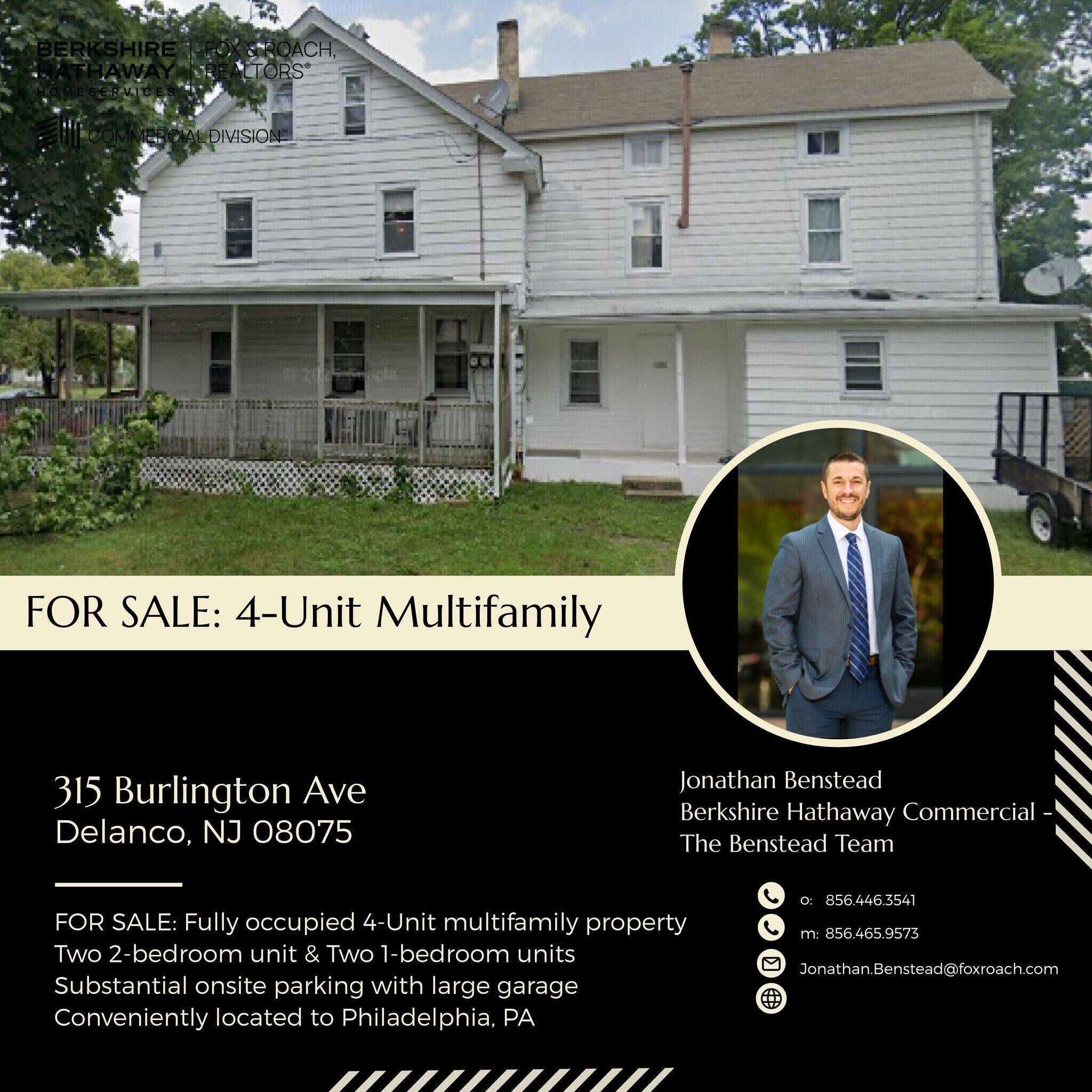 315 Burlington Ave, Delanco, NJ for Sale