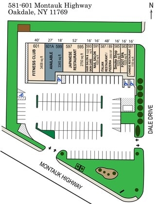 Oakdale, NY Retail - 579-601 Montauk Hwy