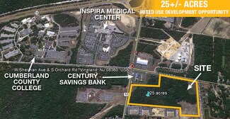 Vineland, NJ Commercial Land - Sherman Ave & Orchard Ave Vineland, NJ Commercial Land - Sherman Ave & Orchard Ave